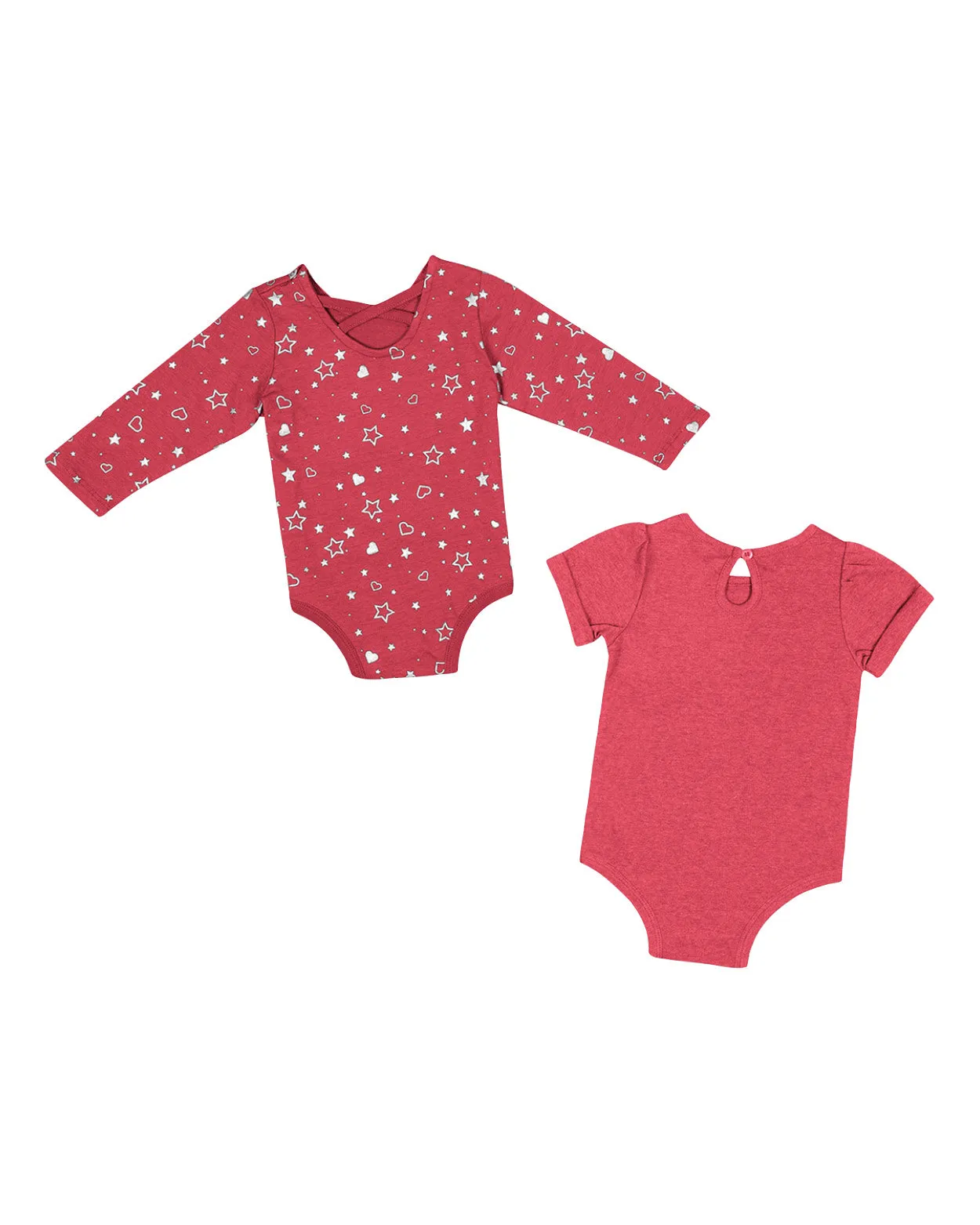 2024 Colosseum Infant Girls Star Onesies 2 PCs