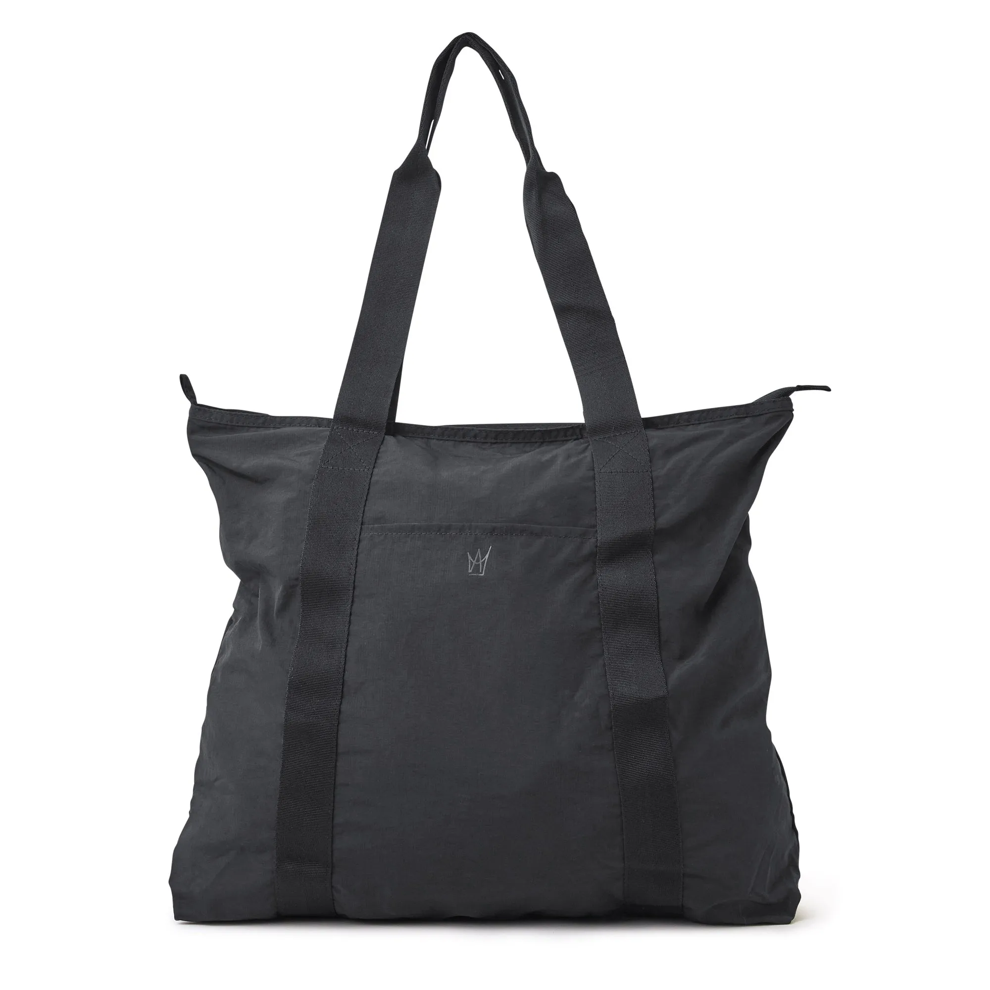 Accessorize London Women's Black Packable Travel Tote Bag