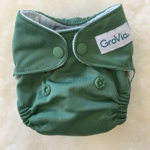 AL GroVia Newborn All-in-One - Basil (GUC)