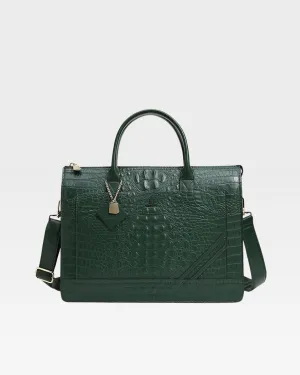 Apollo 2 Laptop Bag in Emerald Green