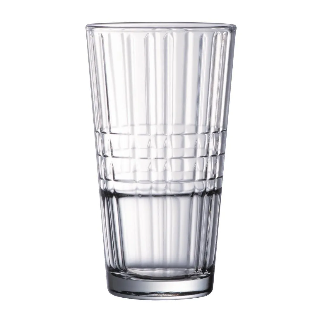 Arcoroc Stack Up Cross Tumblers 350ml (Pack of 24)