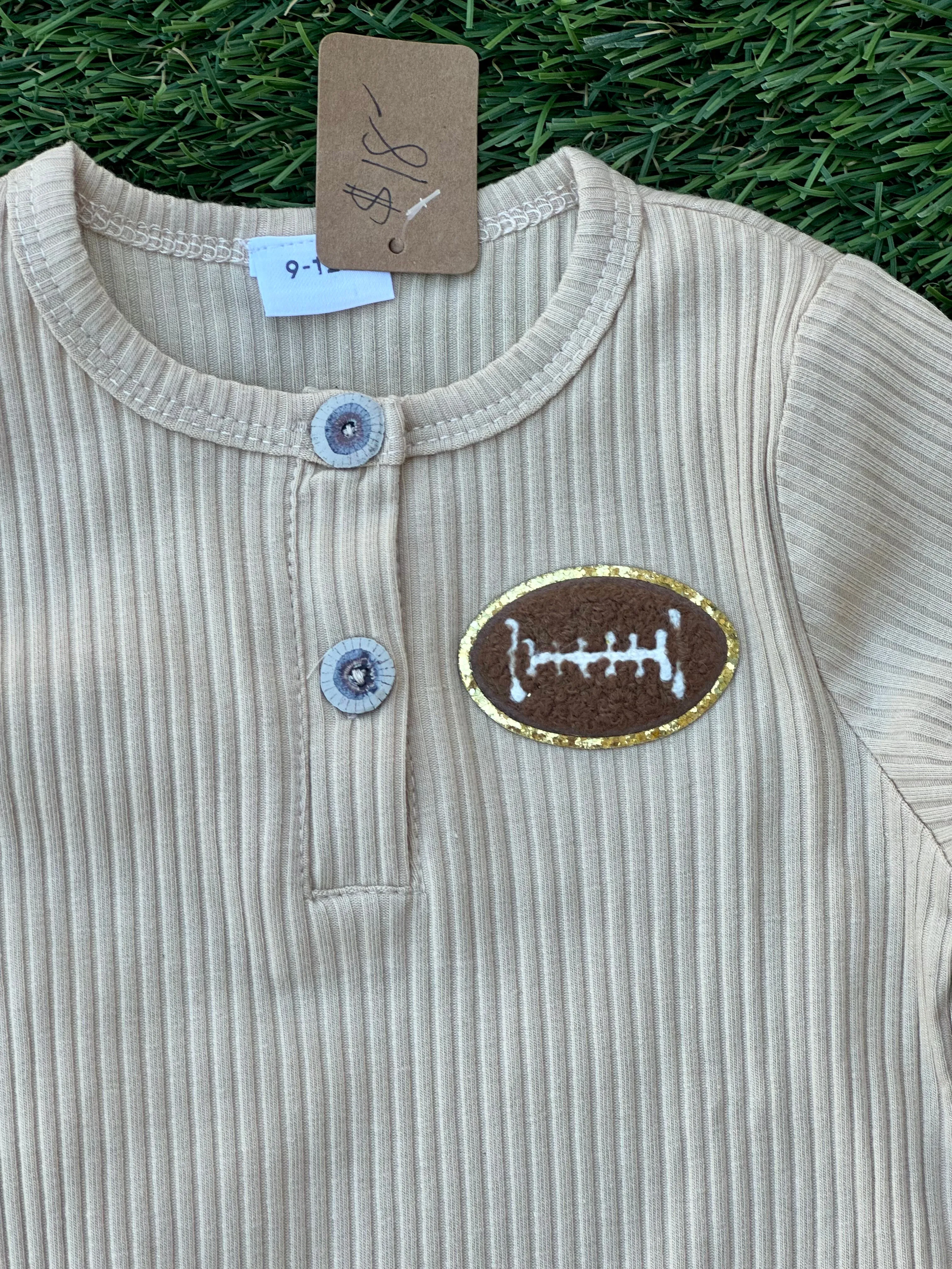 Baby & Toddler Knitted Football Rompers