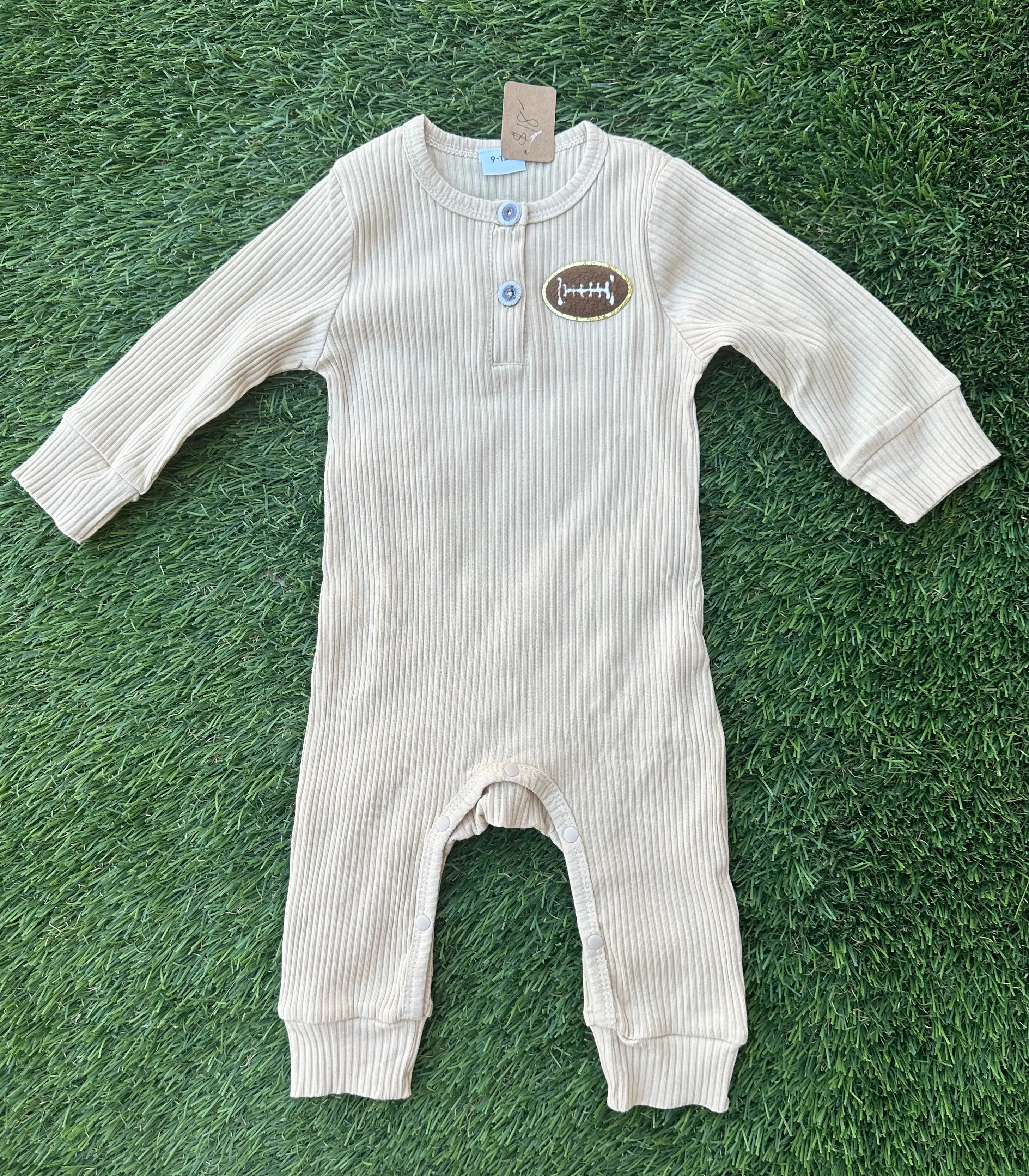 Baby & Toddler Knitted Football Rompers