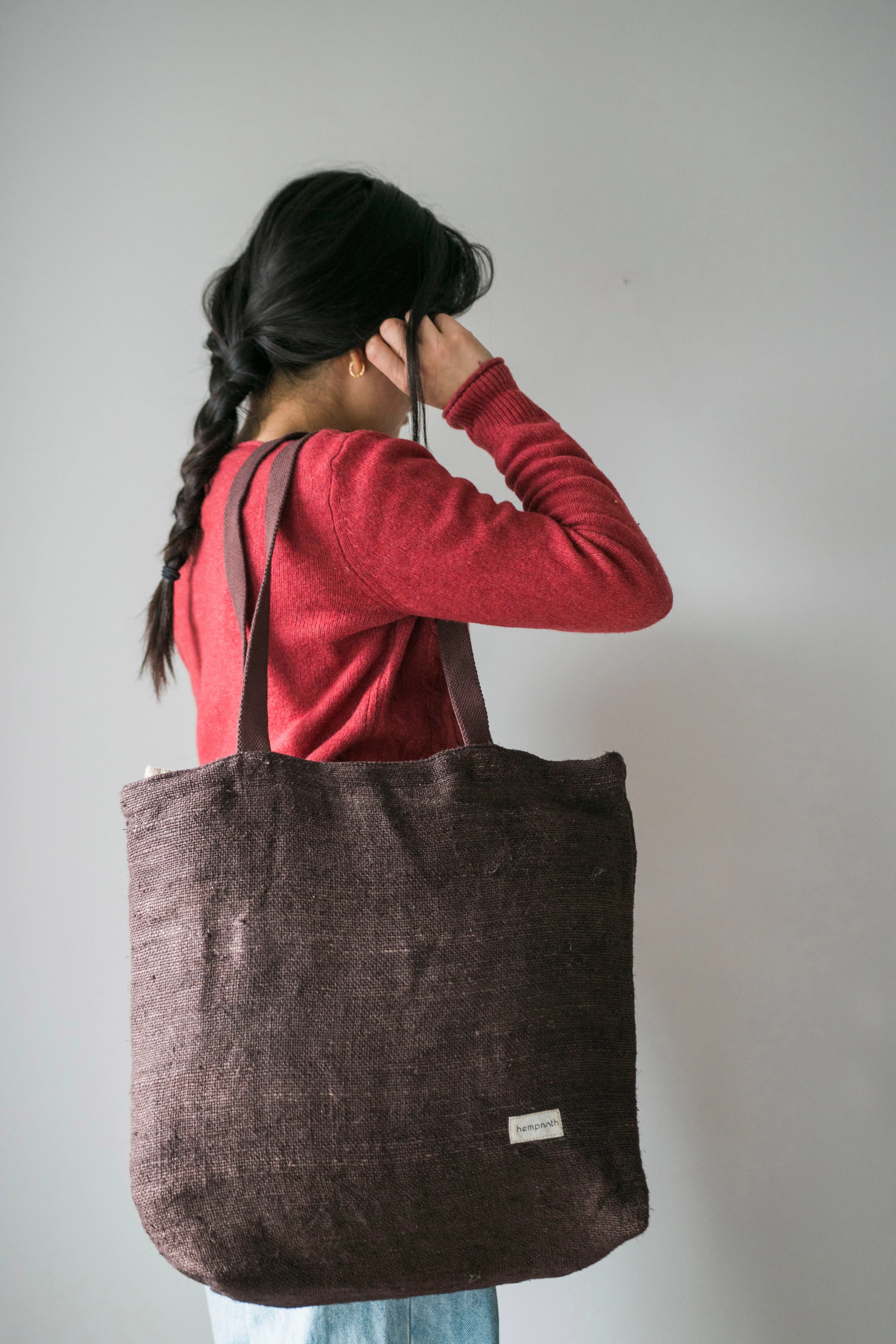 Bazaar Hemp Large tote bag