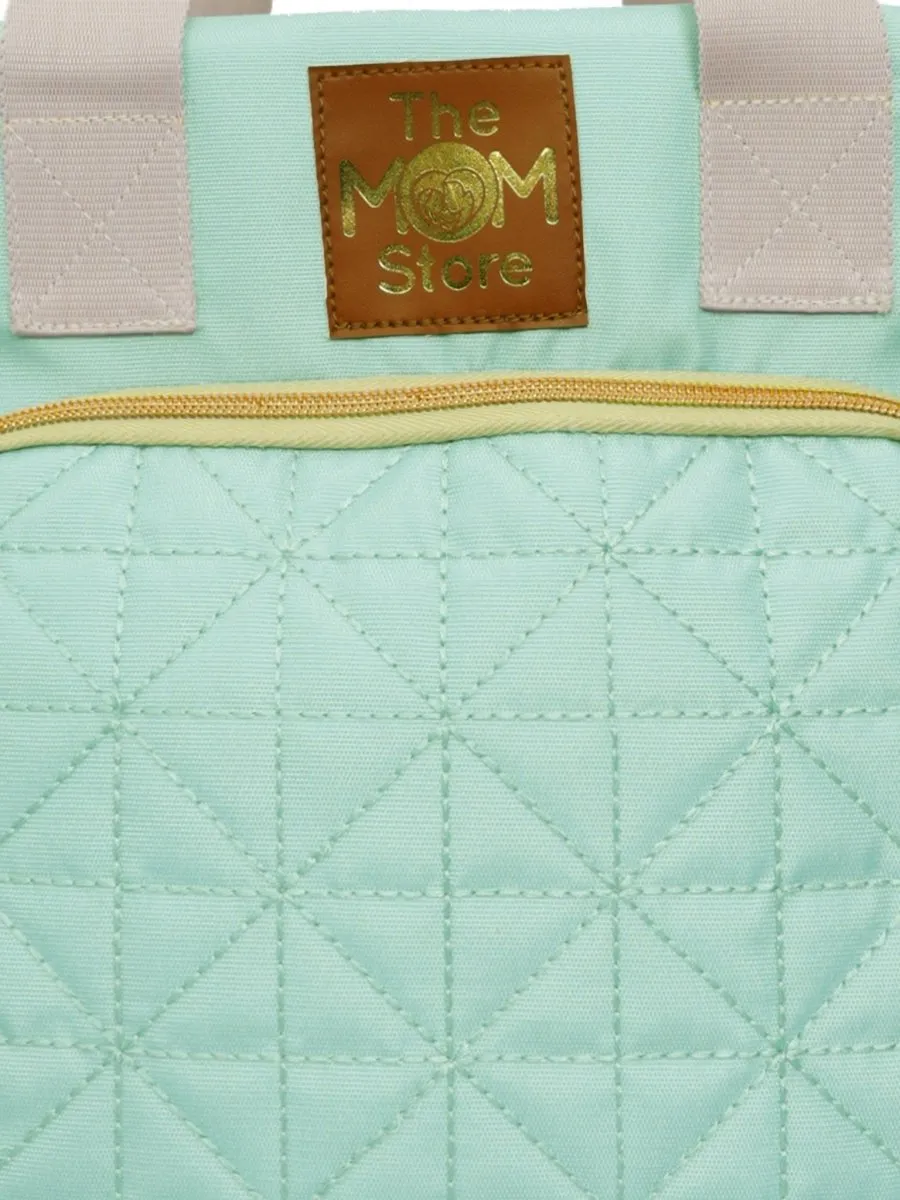 Blue Green Stylish Diaper Bag for Mommy On the Go