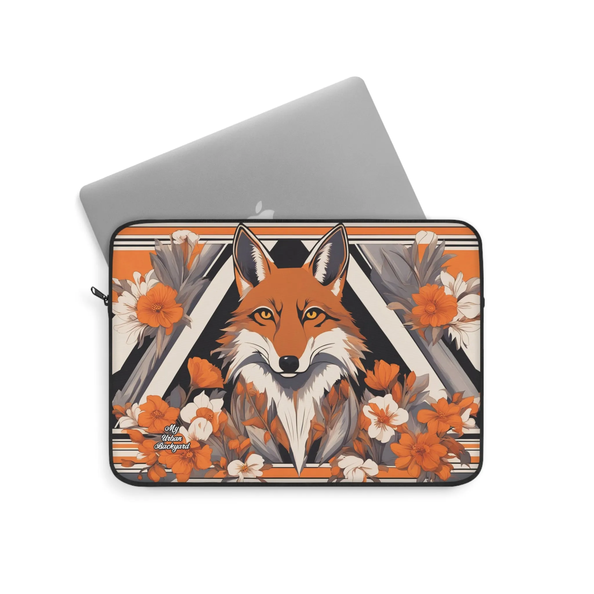 Brown Urban Coyote, Laptop Carrying Case, Top Loading Sleeve for School or Work