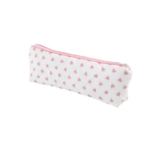 Brush Bag Heart Pink