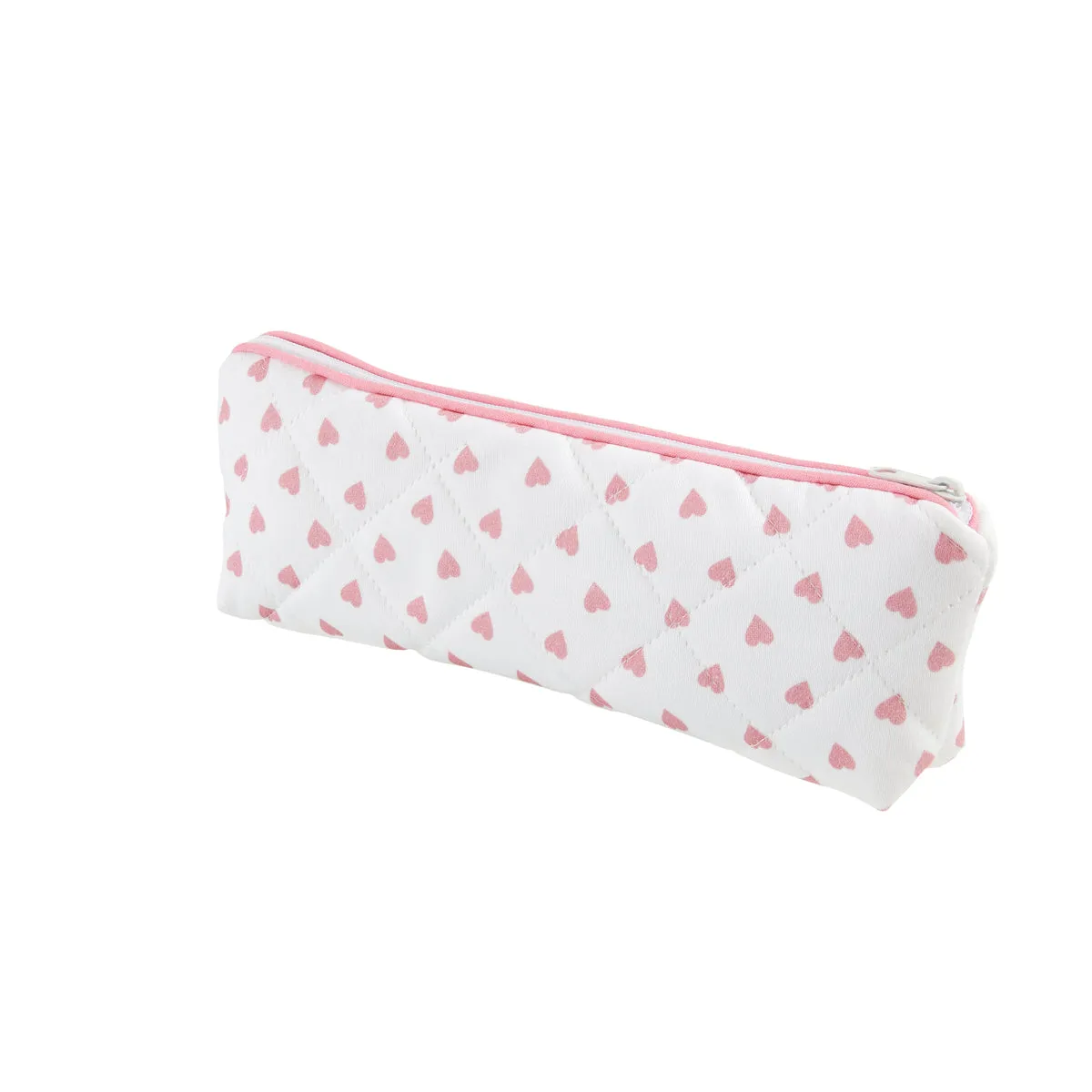 Brush Bag Heart Pink