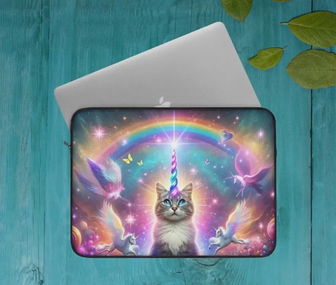 Caticorn - Cat Unicorn - Laptop Sleeve