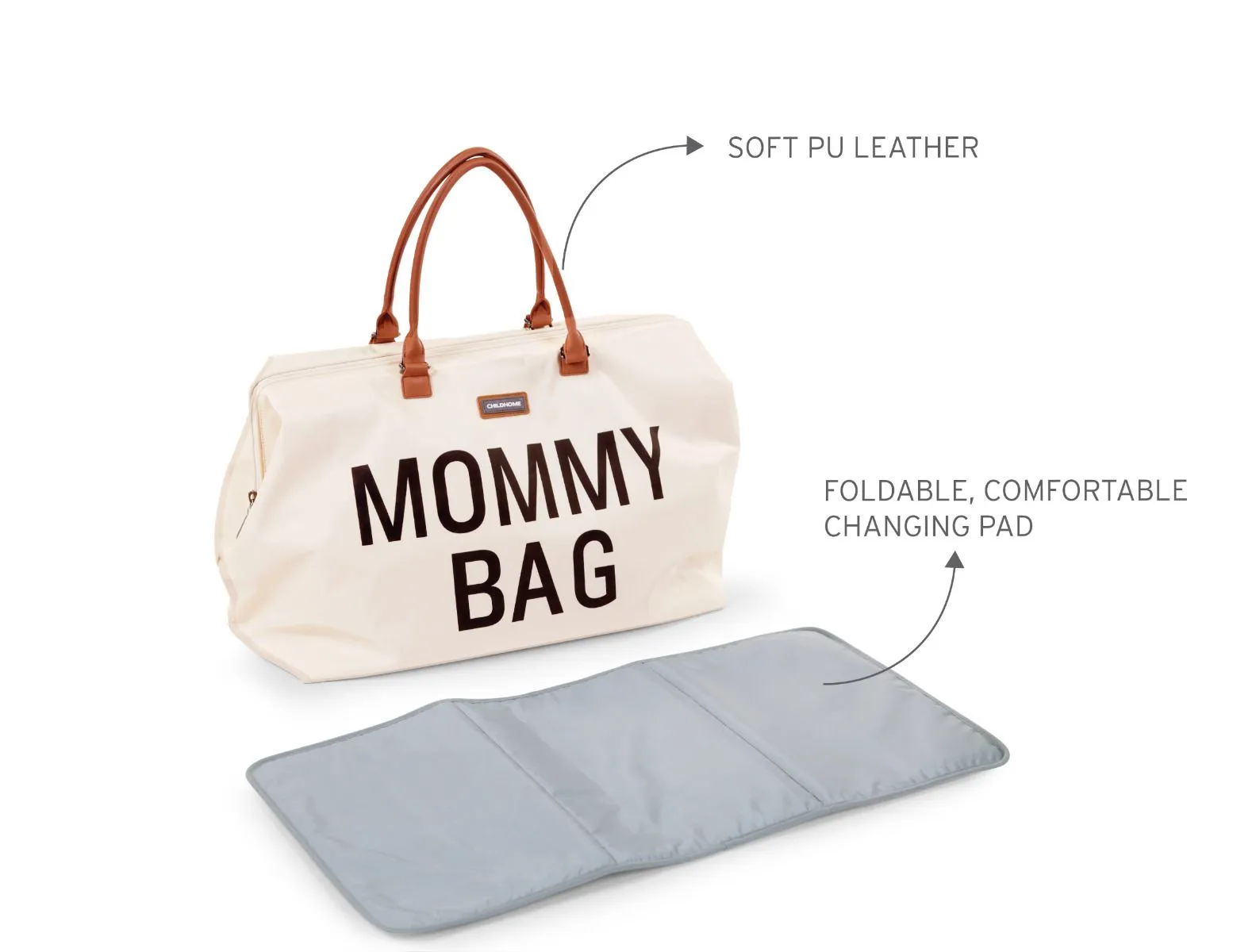 Childhome Mommy Bag Nursery Bag - Off White