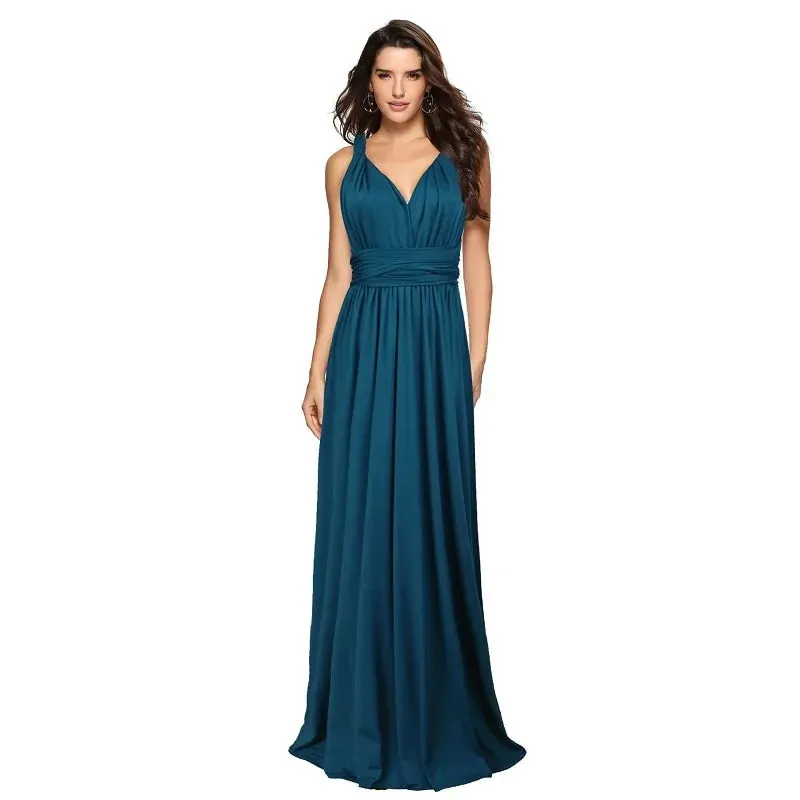 Convertible Maxi Club Dress^