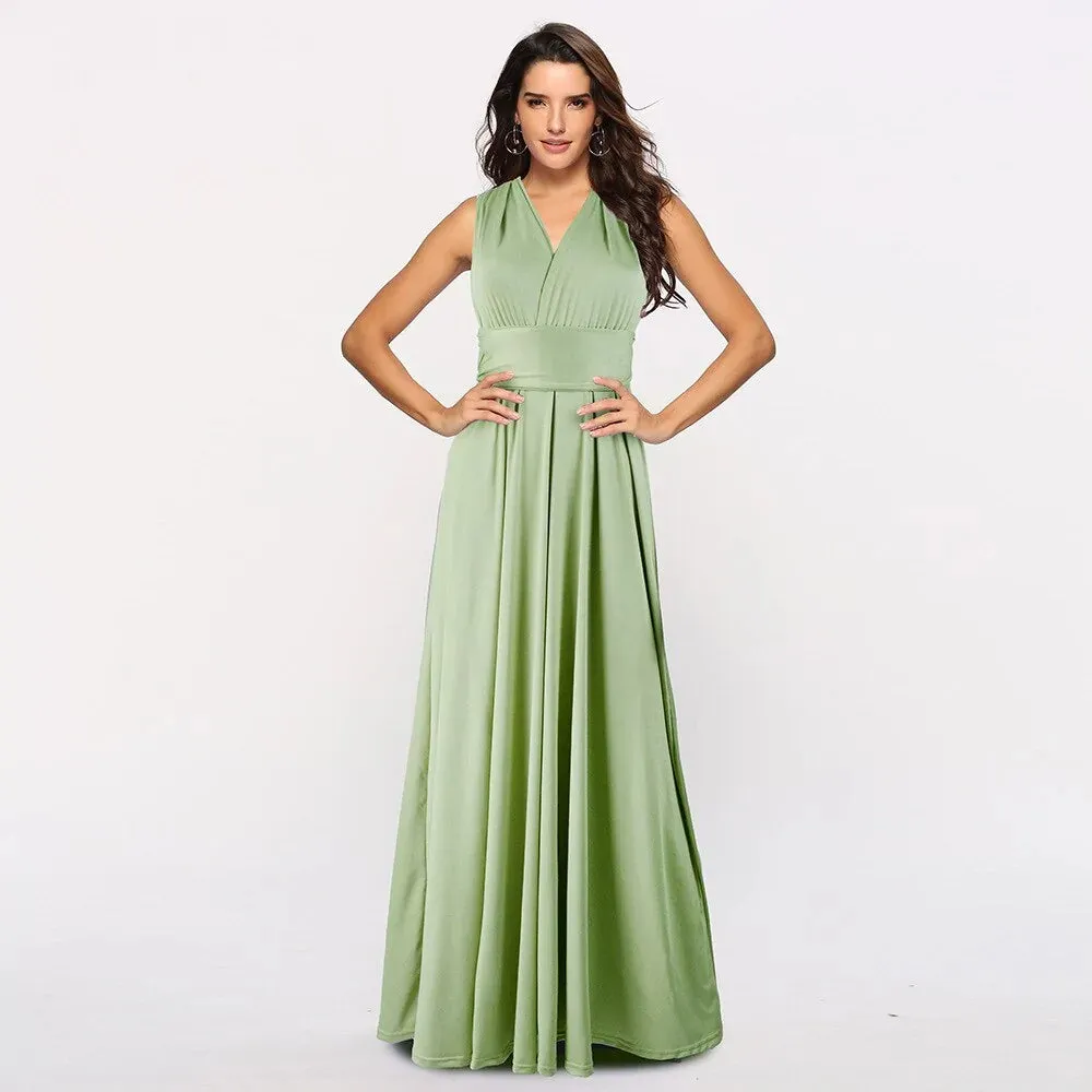 Convertible Maxi Club Dress^