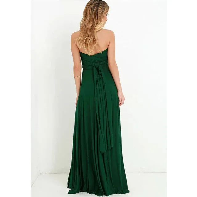 Convertible Maxi Club Dress^