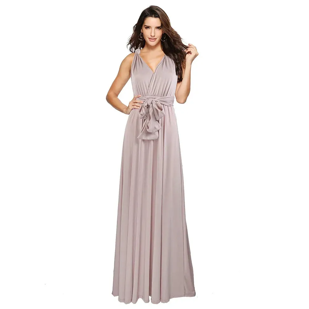 Convertible Maxi Club Dress^