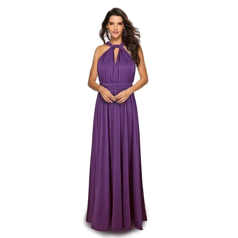 Convertible Maxi Club Dress^