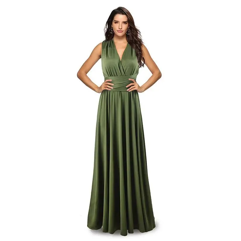 Convertible Maxi Club Dress^