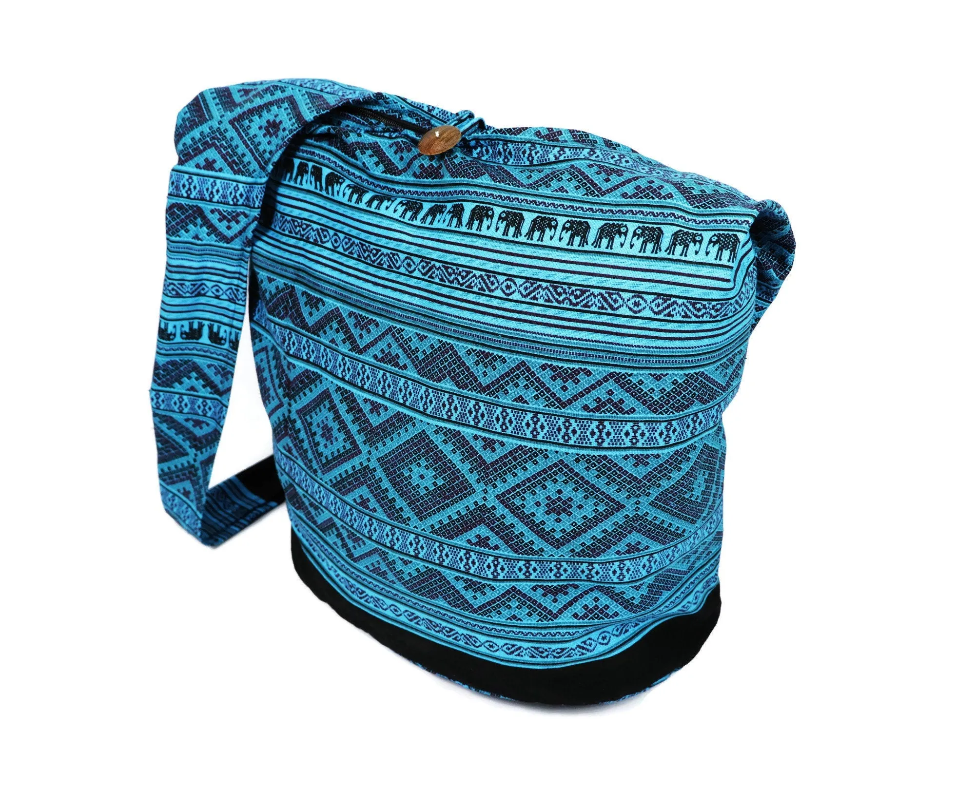 Cotton Bag Hippie Bag Boho Bag Hobo Bag Crossbody Bag Sling Bag Shoulder Bag Messenger Bag Bohemian Hippie Boho Purse Sling Gift Bag