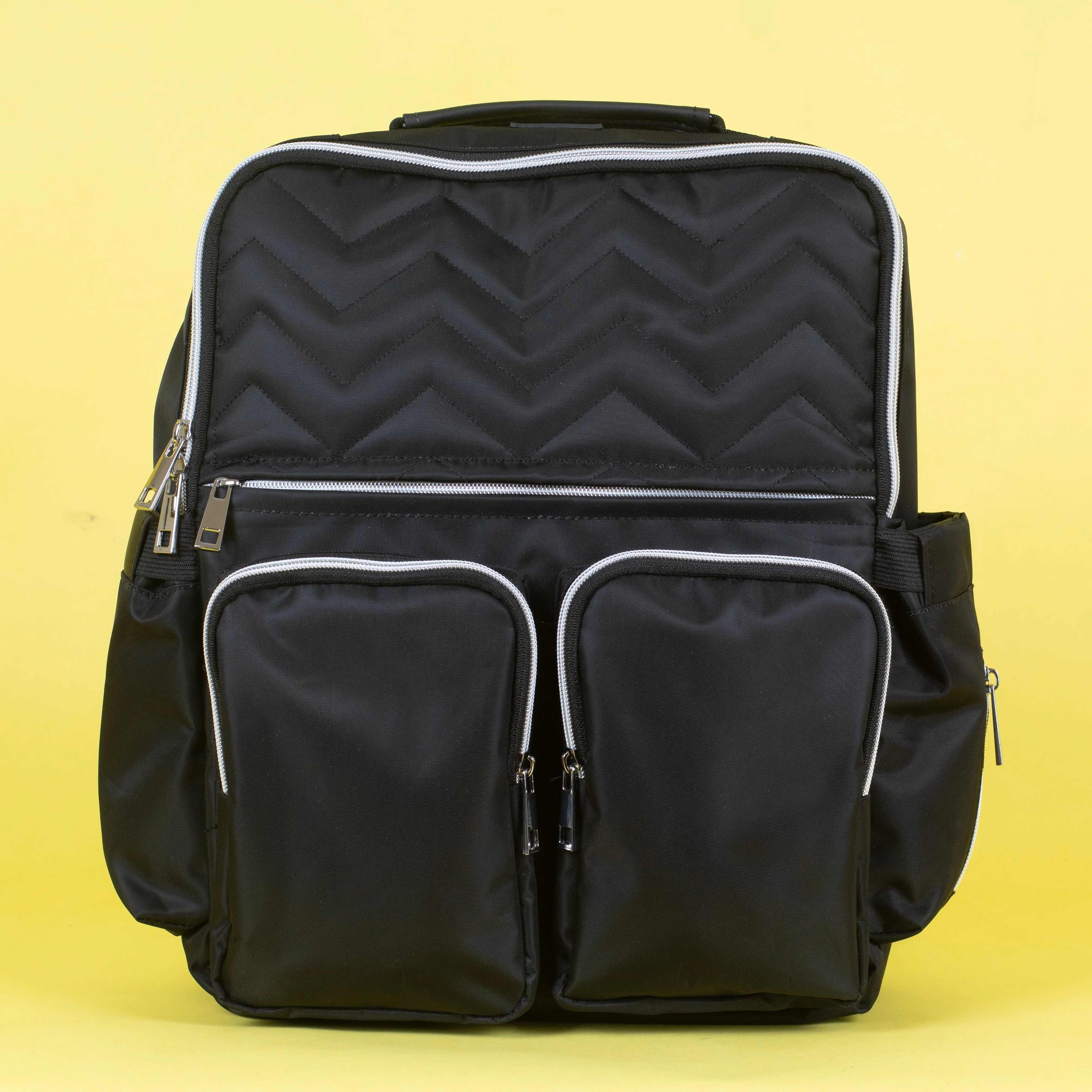 Ebony Black Diaper Bag