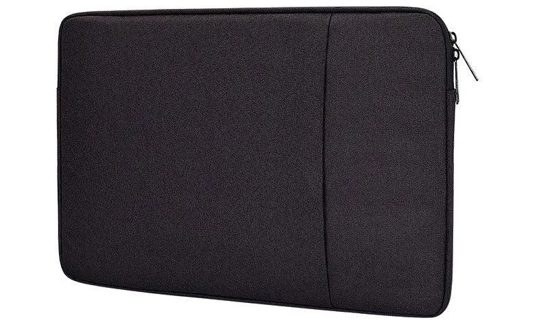 Exquisite 2in1 Sleek And Stylish Padded Inner Designed Laptop Sleeve-Black