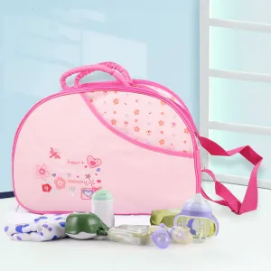 Floral Pink Diaper Bag