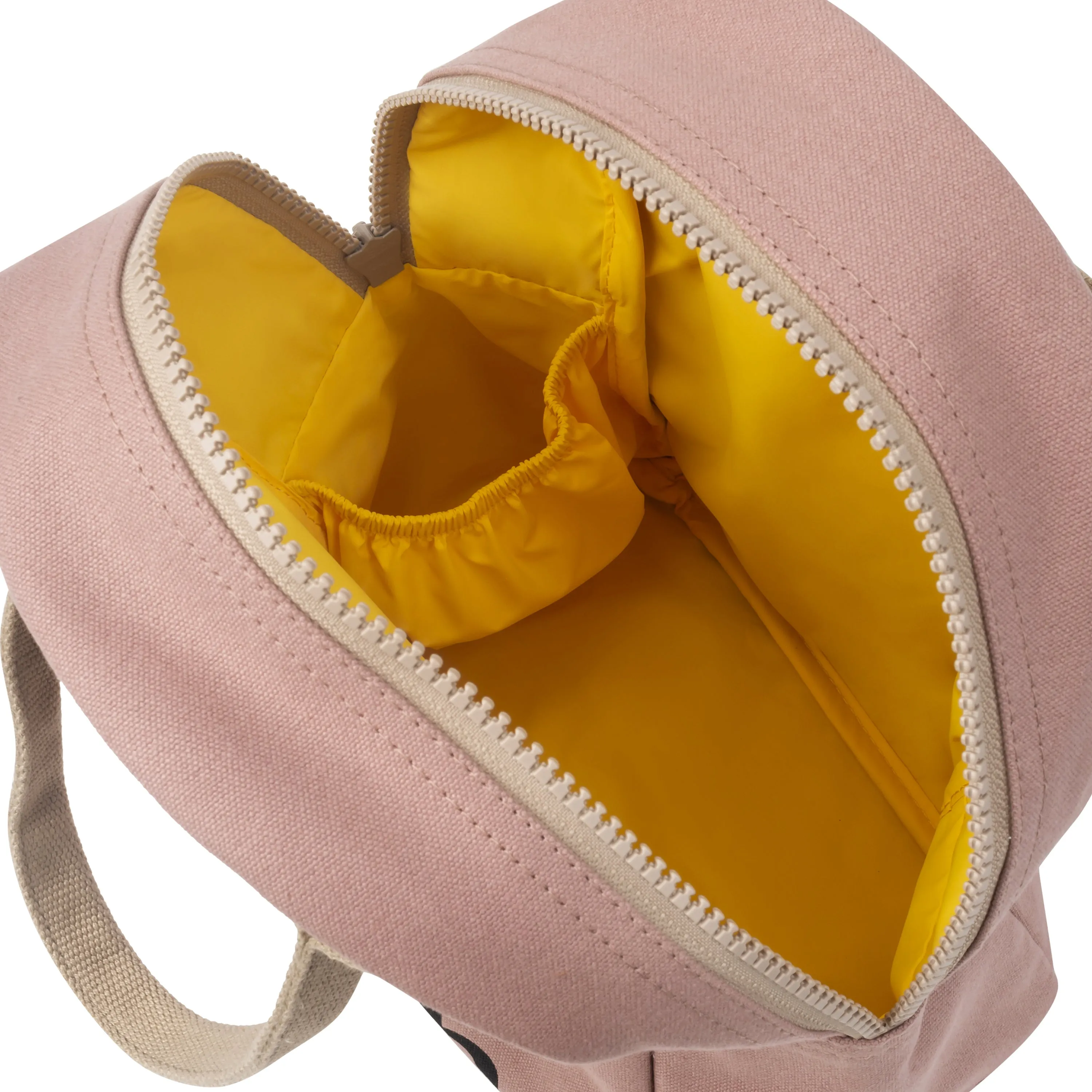 Fluf Zipper Lunch Bag - Mauve/Pink