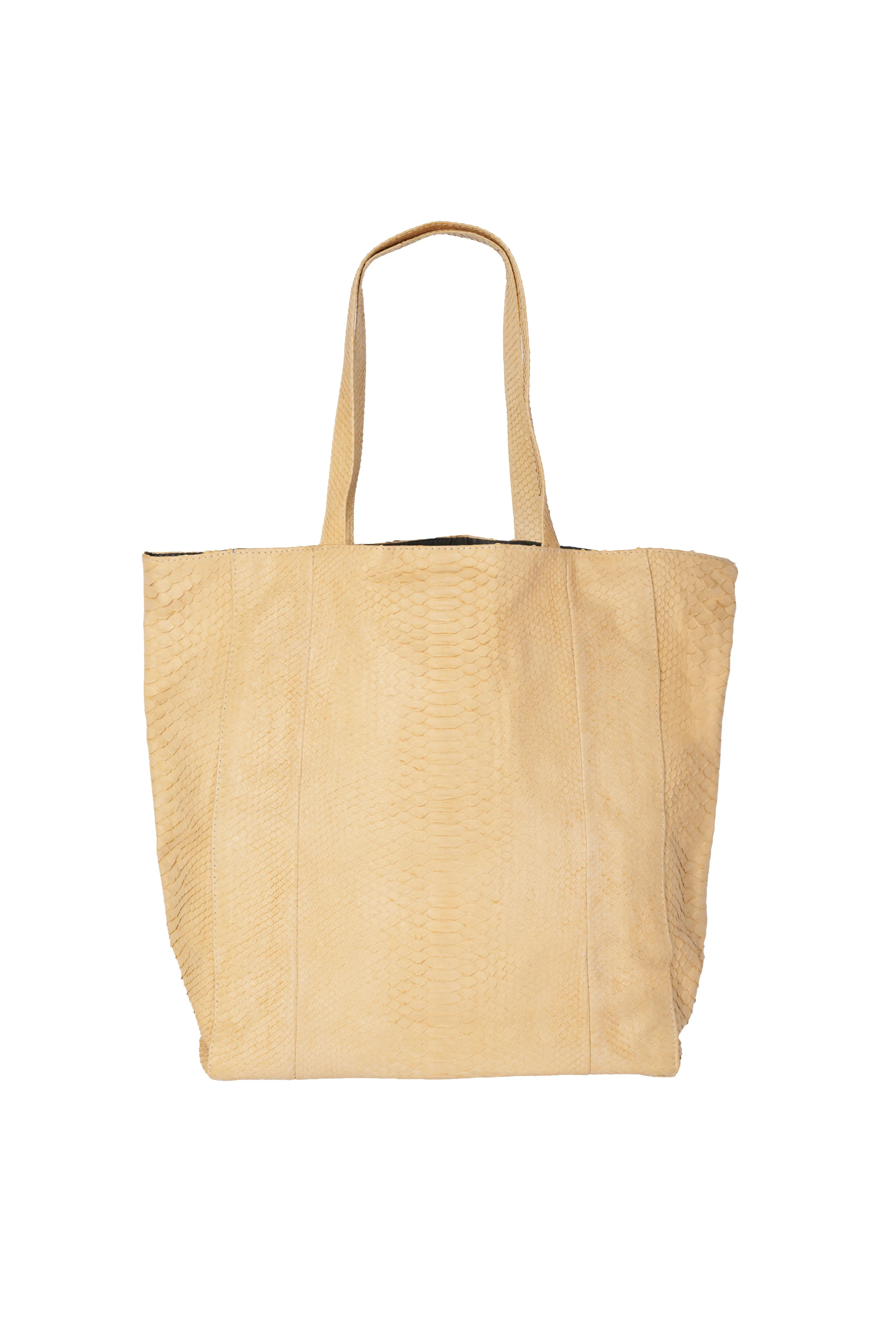 Goa Beige Shopper Tote Bag