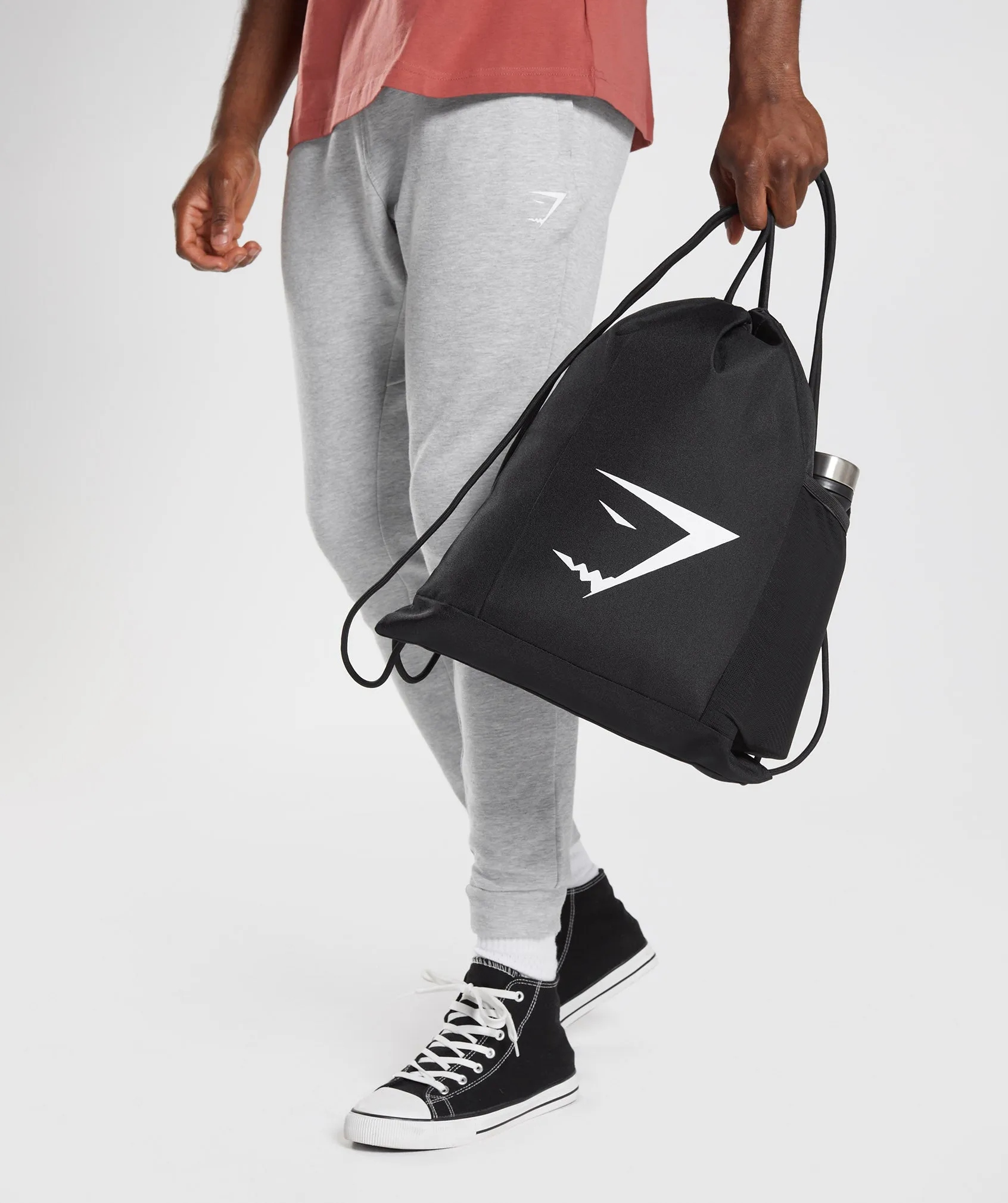 Gymshark Sharkhead Gymsack - Black