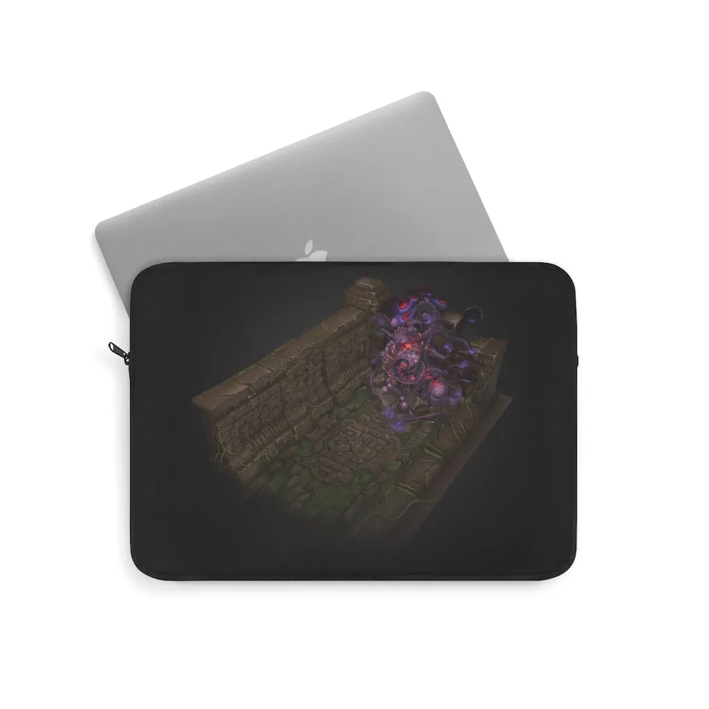 Hand-Painted Dungeon Art Laptop Sleeve