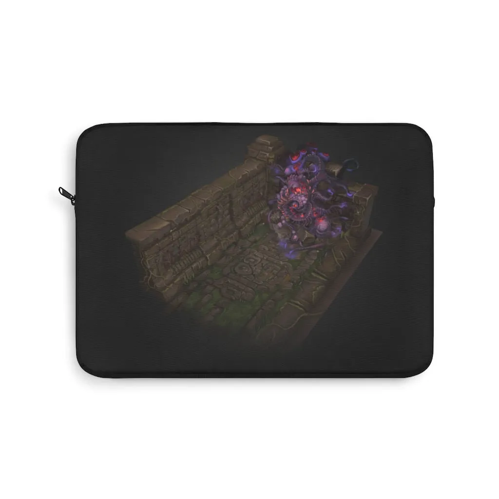 Hand-Painted Dungeon Art Laptop Sleeve