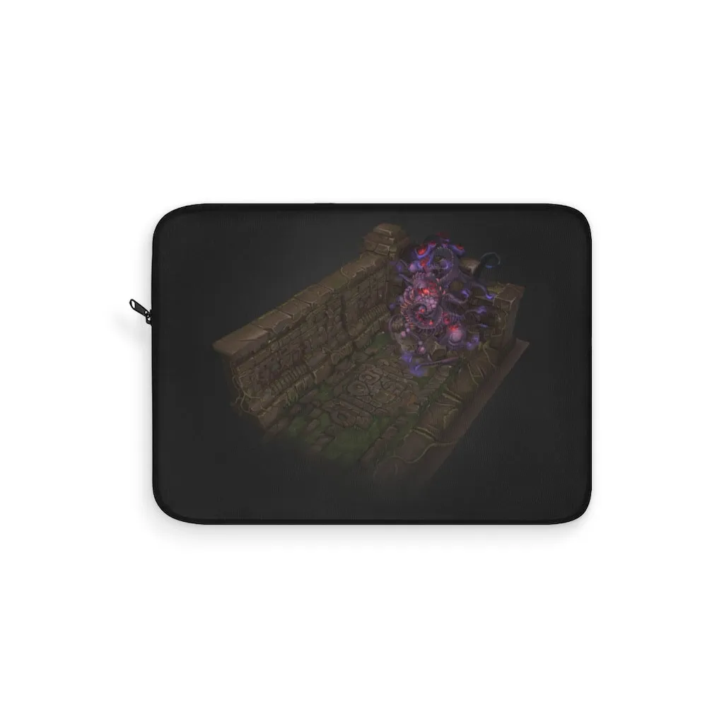 Hand-Painted Dungeon Art Laptop Sleeve