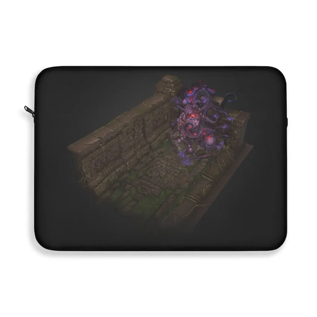 Hand-Painted Dungeon Art Laptop Sleeve