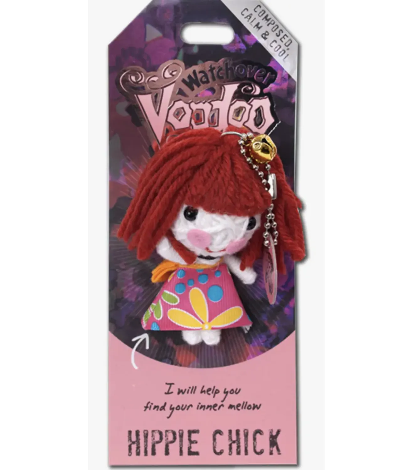 Hippie Chick Voodoo Doll