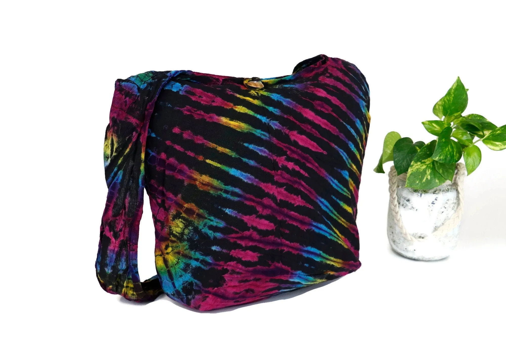 Hobo Bags Tie Dye Sling Crossbody Shoulder bags Bohemian Messenger Bags