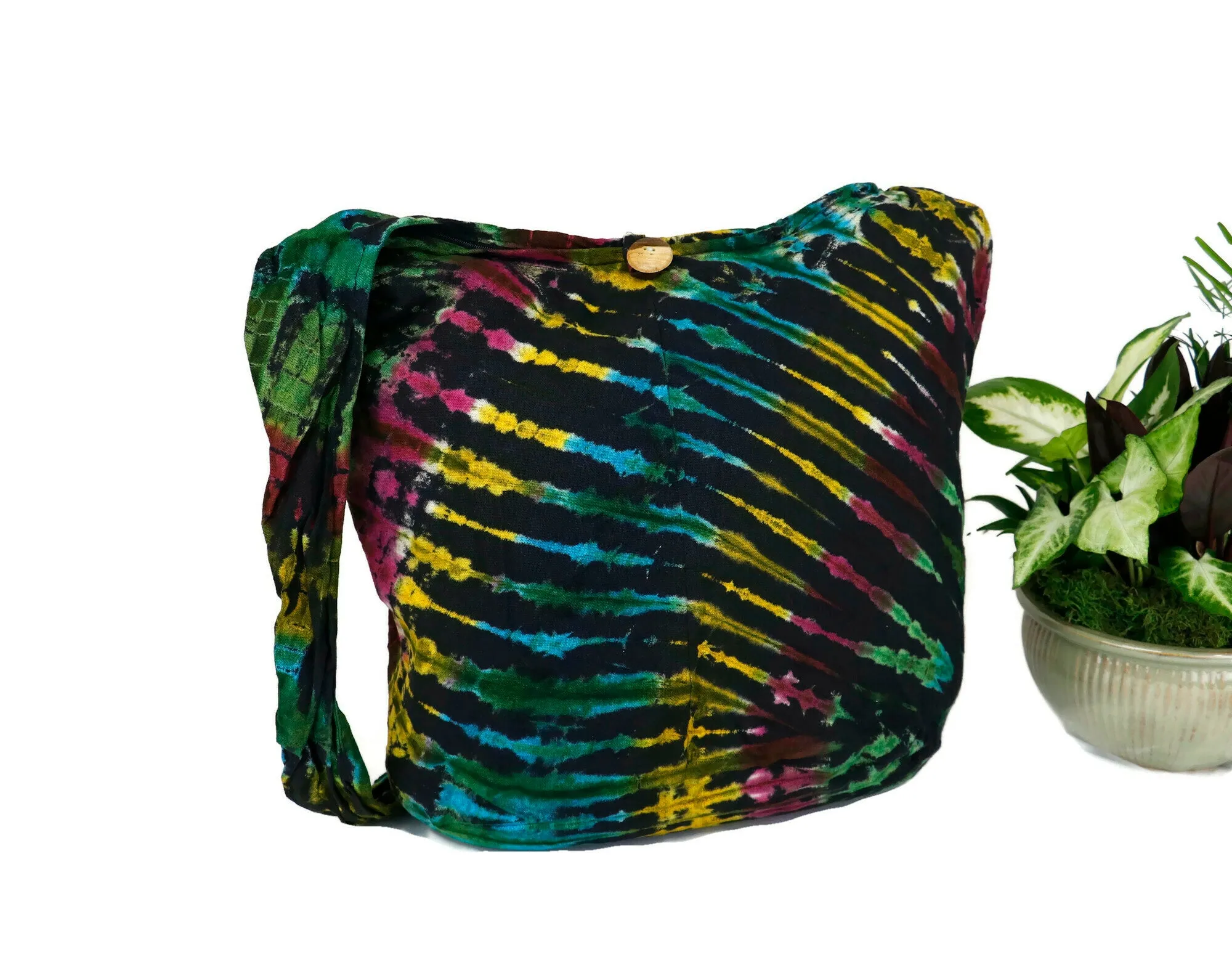 Hobo Bags Tie Dye Sling Crossbody Shoulder bags Bohemian Messenger Bags