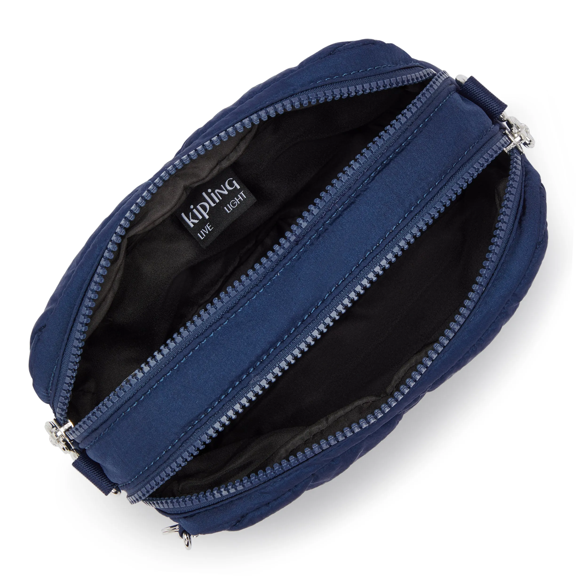 Kipling Milda Airy Blue Quilt Small Crossbody Bag I7919-93U