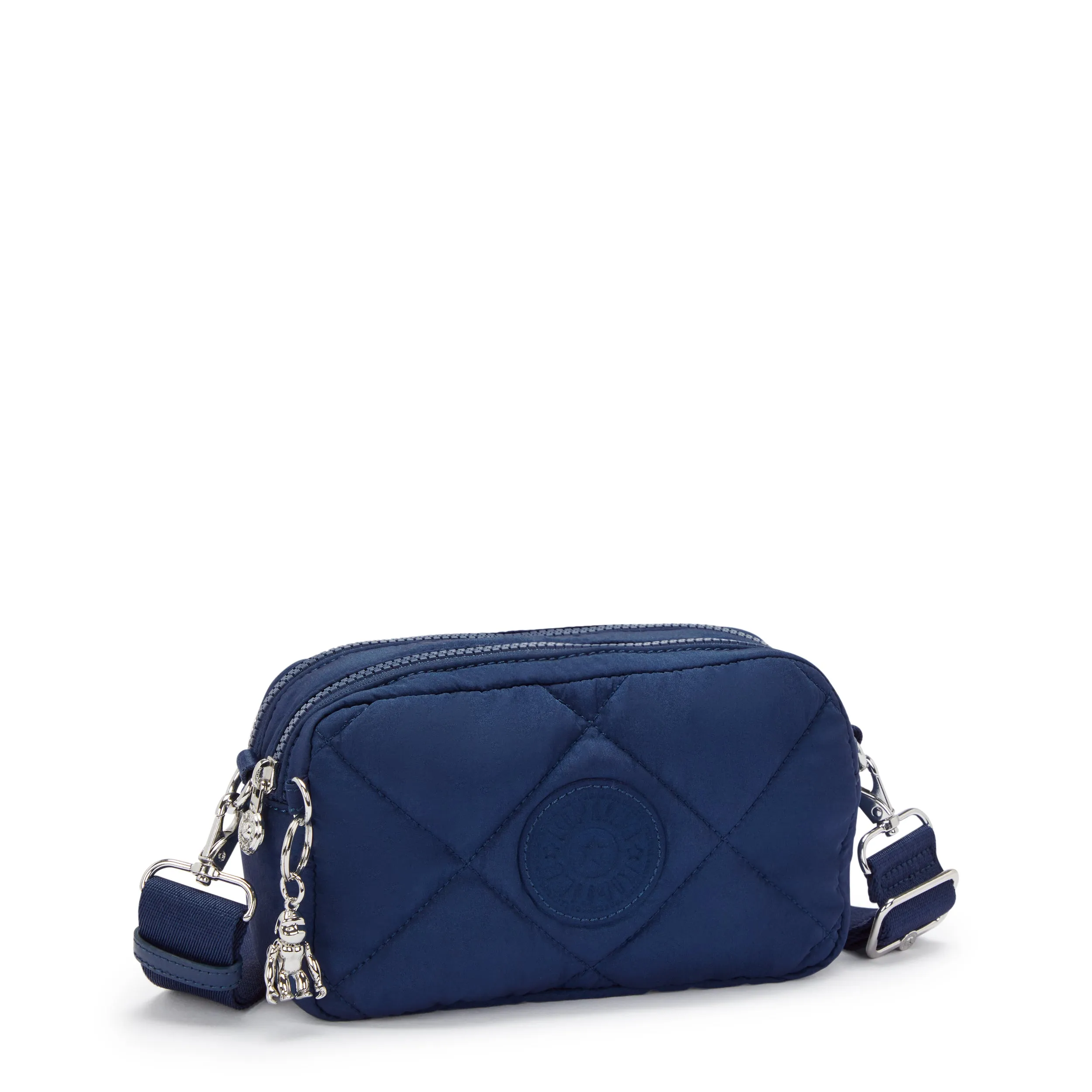 Kipling Milda Airy Blue Quilt Small Crossbody Bag I7919-93U