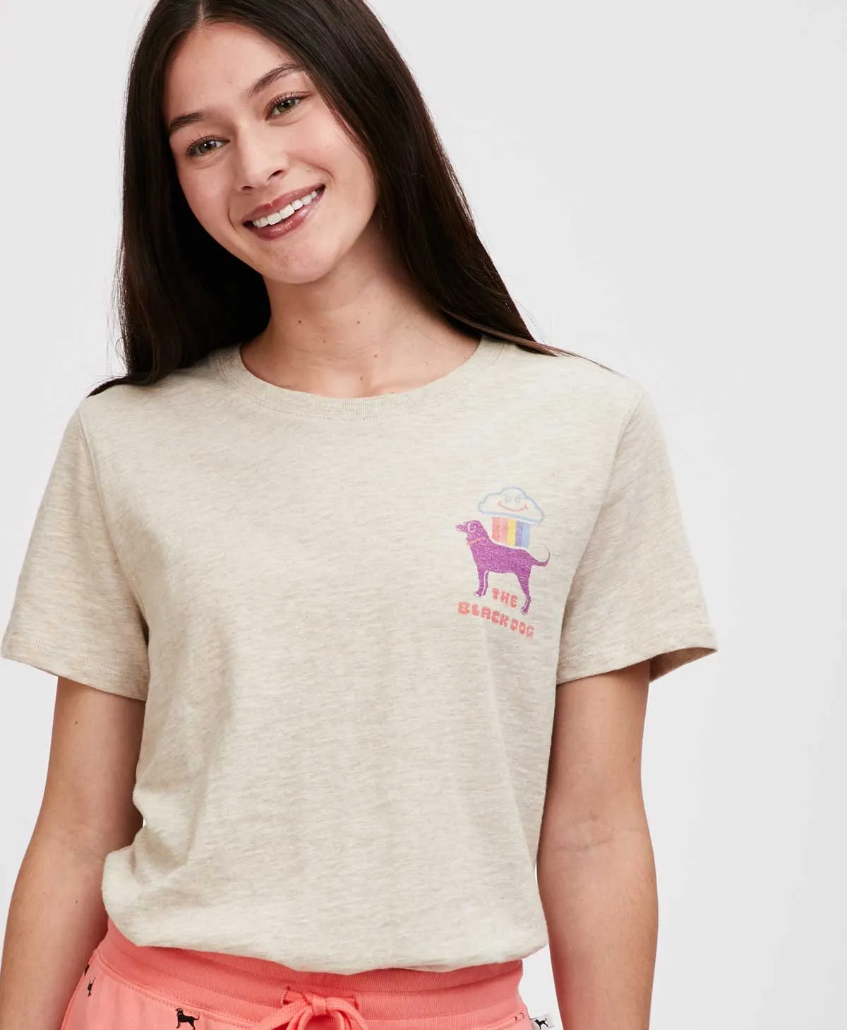 Ladies Oh Happy Dog Tee