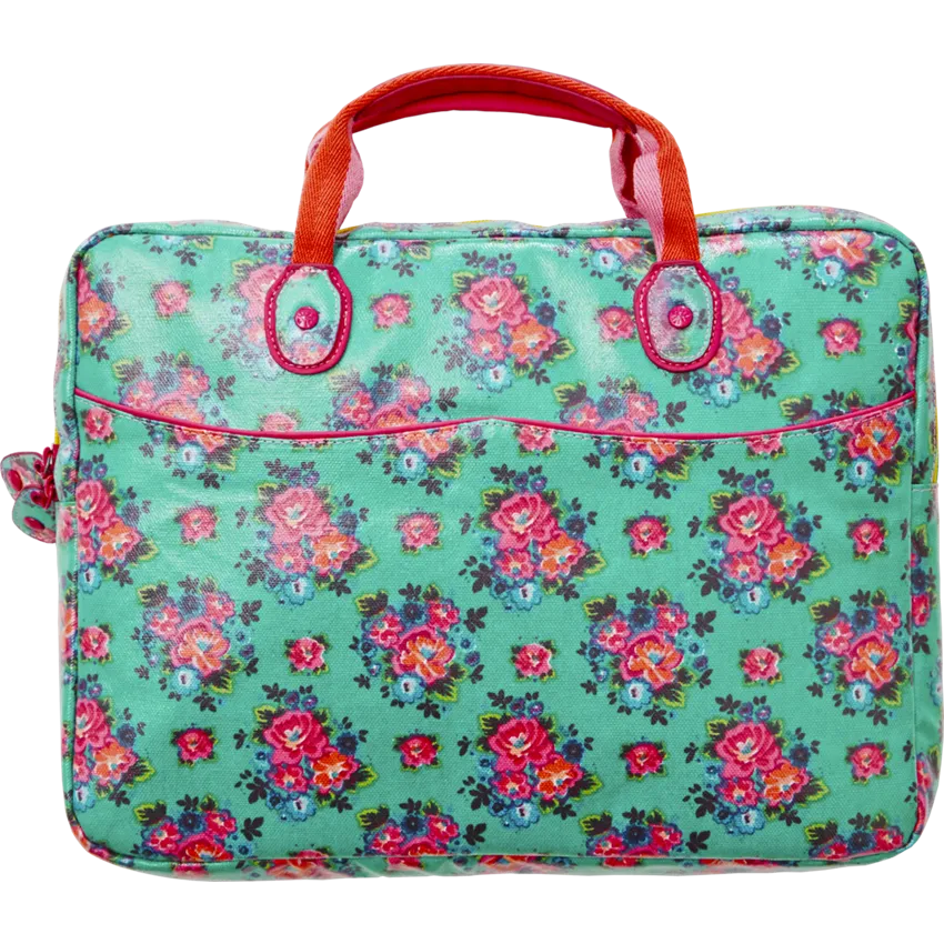 Laptop Bag in Dutch Rose Print