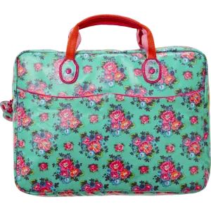 Laptop Bag in Dutch Rose Print