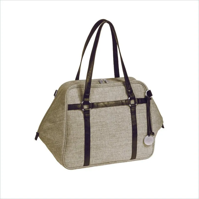 Lassig Green Label Urban Diaper Bag in Choco Melange