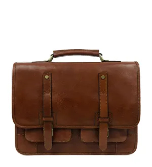 Leather Briefcase Backpack - A Midsummer Night's Dream