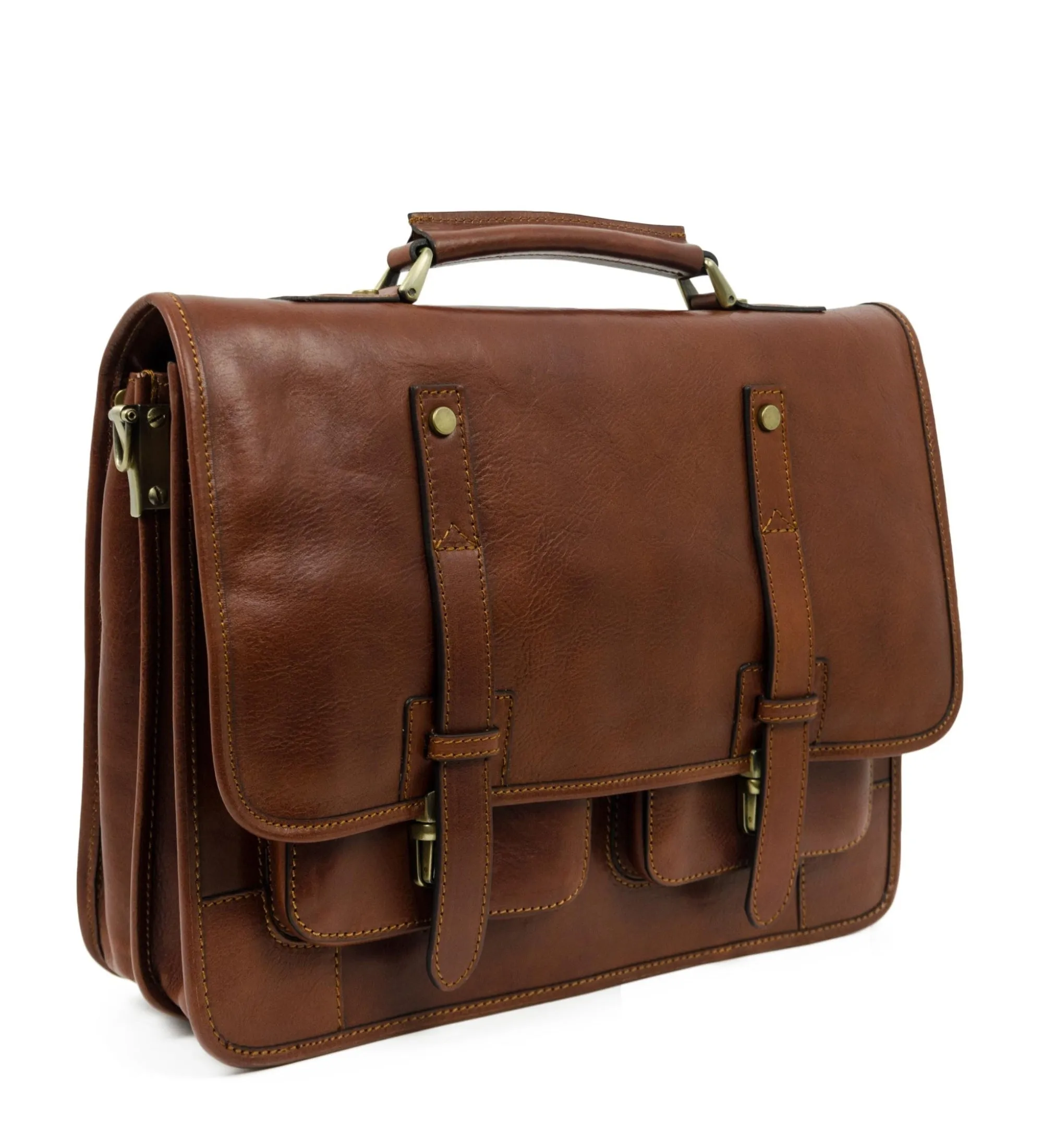 Leather Briefcase Backpack - A Midsummer Night's Dream