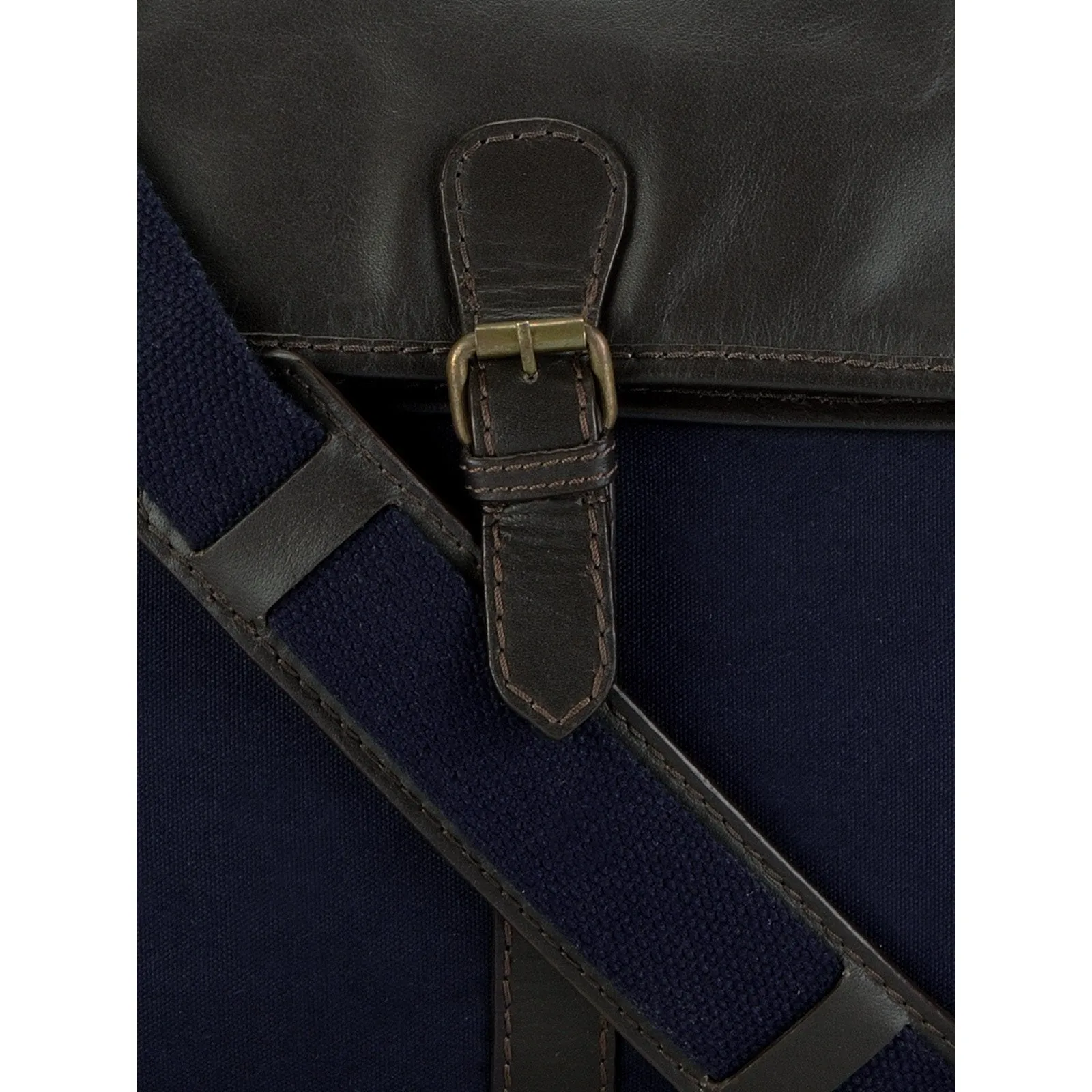 Leather Messenger Bag - PR1114