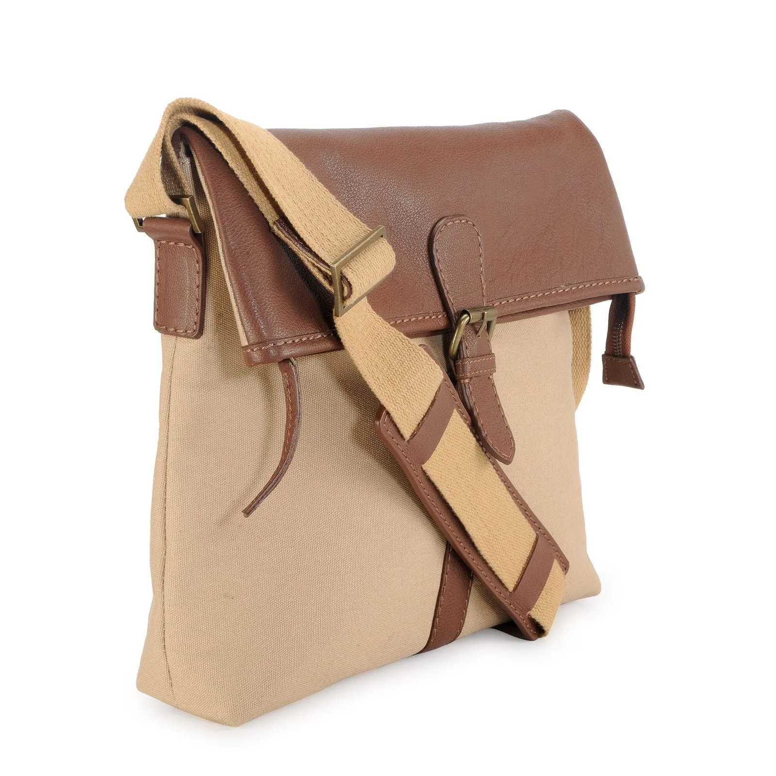 Leather Messenger Bag - PR1115