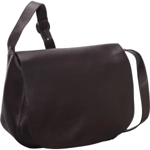 Ledonne Leather Classic Full Flap Should Bag