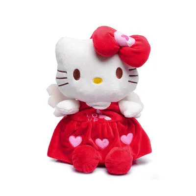 Lovely soft stereo hello kitty plush backpack toys hobbies school bag dolls Minnie plush children backpack mochila student bags