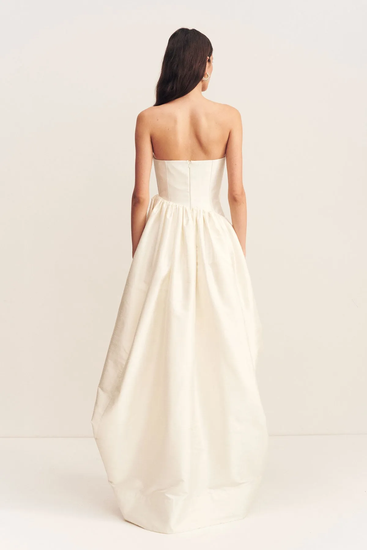 LUCERO CORSET GOWN - IVORY