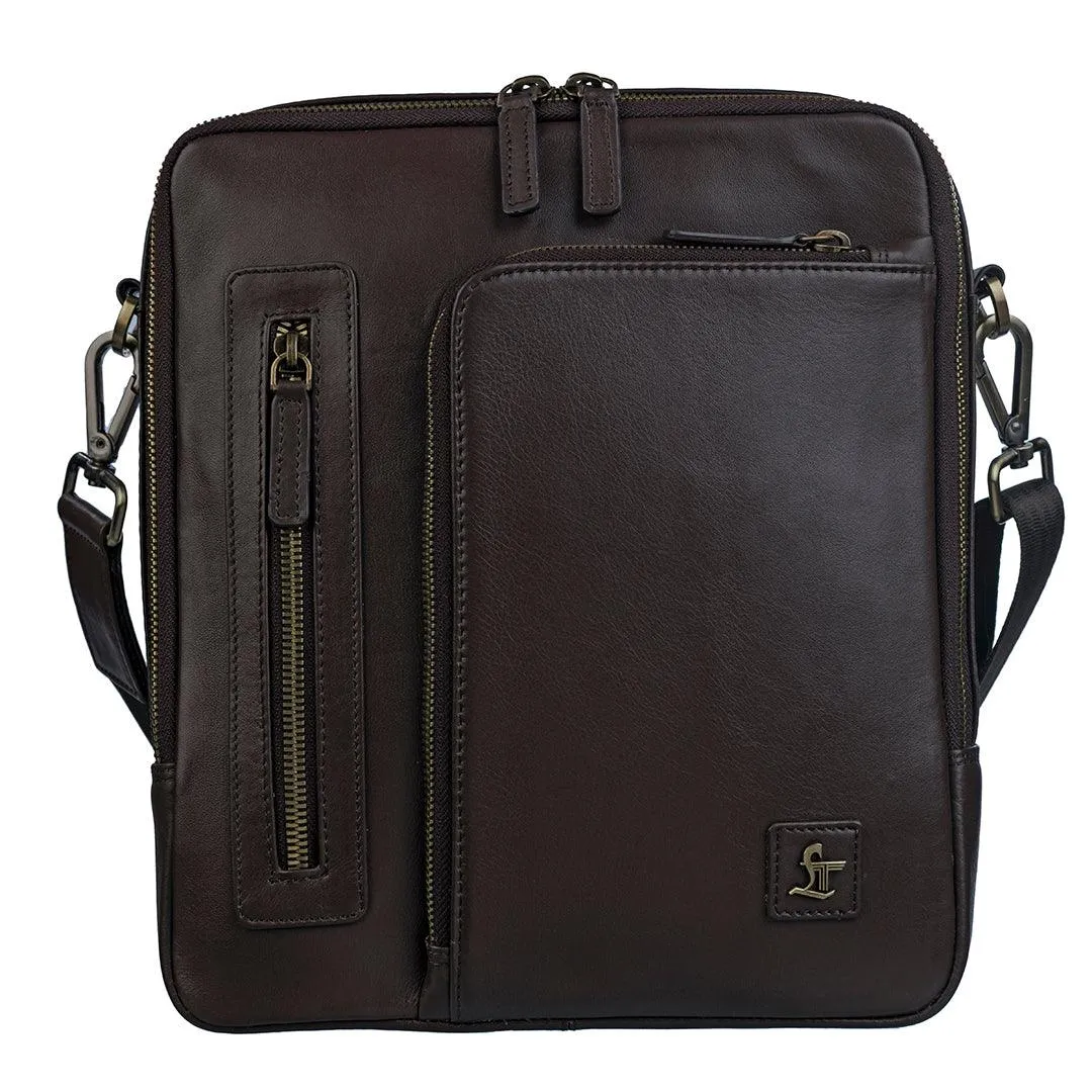 Men's Bag IX Leather Cross Body Bag