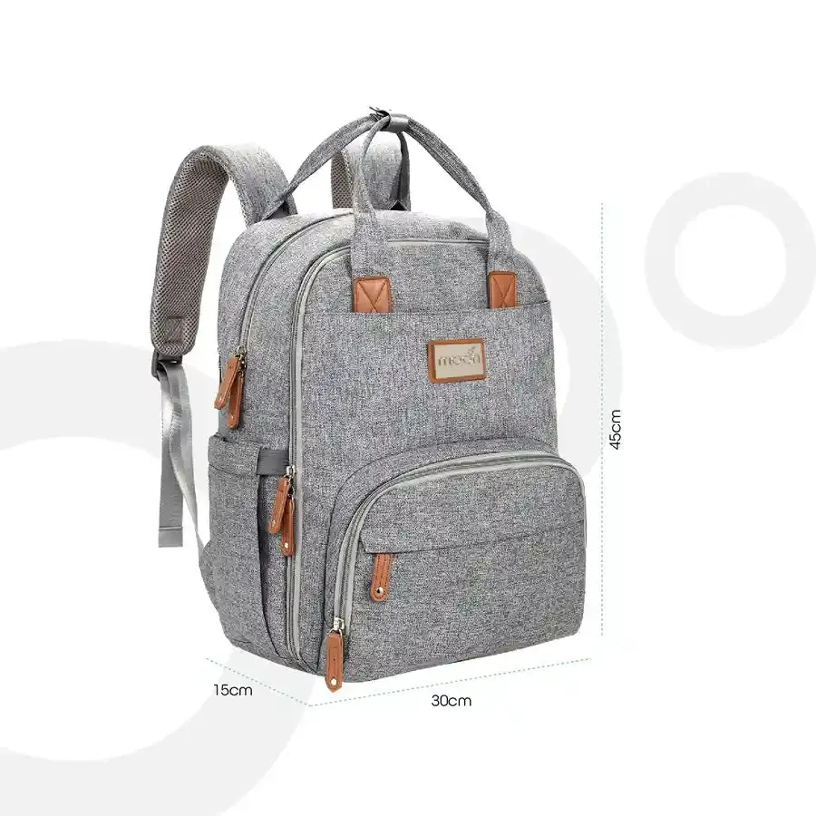 Moon - Kary Me Diaper Bag Backpack - Grey