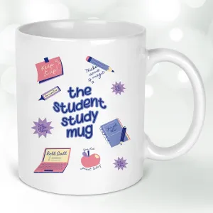 Motivational Study Mug - Student Encouragement - Uni Essentials - Quote Design